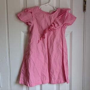 H&M Girls Pink Dress Size 4 - 5 Yr